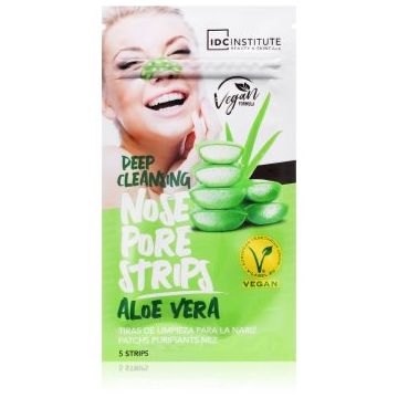 IDC Institute Aloe Vera benzi de curățare pentru nas