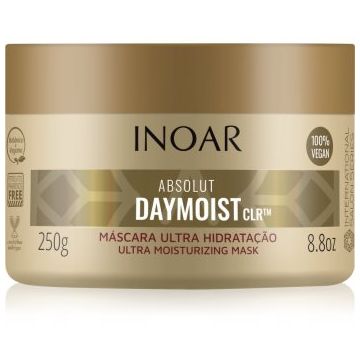 INOAR Absolut Daymoist CLR™ masca pentru hidratare intensa pentru par uscat si vopsit
