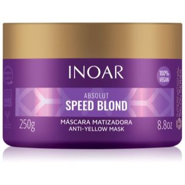 INOAR Absolut Speed Blond masca tonifianta si hranitoare pentru par blond