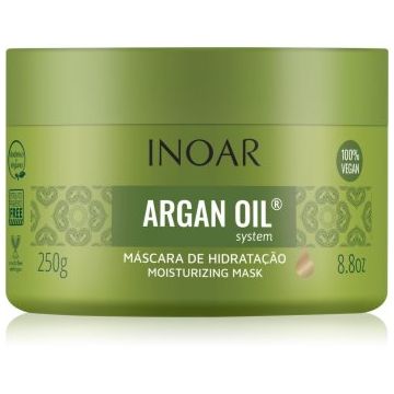 INOAR Argan Oil System masca pentru hidratare si matifiere pentru păr