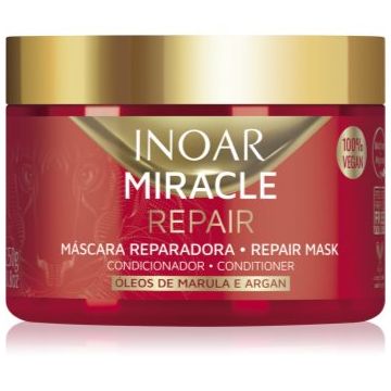 INOAR Miracle Repair masca pentru regenerare pentru păr uscat și deteriorat