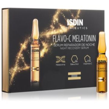 ISDIN Isdinceutics Flavo-C ser de reînnoire și strălucire pentru noapte
