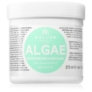Kallos KJMN Professional Algae masca hidratanta cu extract de alge si ulei de masline