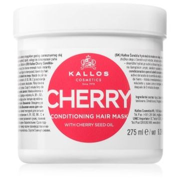 Kallos KJMN Professional Cherry masca hidratanta pentru par deteriorat