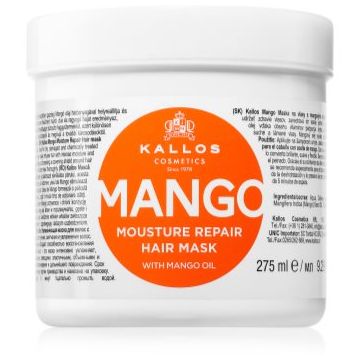 Kallos KJMN Professional Mango mască fortifiantă cu ulei de mango