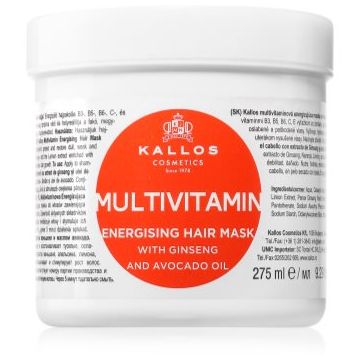 Kallos KJMN Professional Multivitamin masca de par energizant