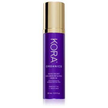 KORA Organics Noni Night AHA Resurfacing Serum ser regenerator