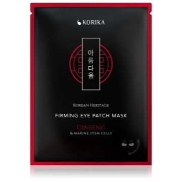 KORIKA Korean Heritage Ginseng & Marine Stem Cells Firming Eye Patch Mask masca pentru fermitate zona ochilor