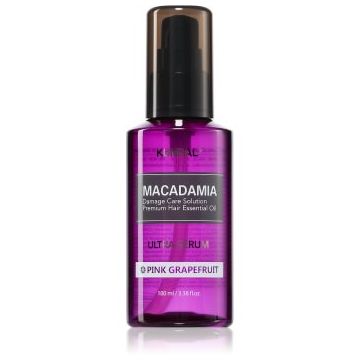 KUNDAL Macadamia Ultra Serum Pink Grapefruit ser ulei regenerator pentru par deteriorat
