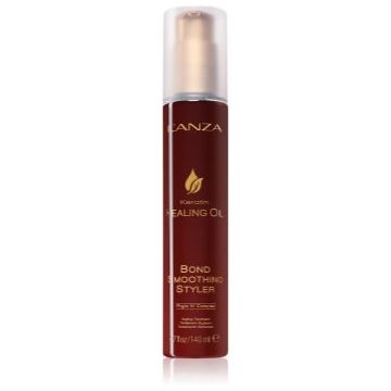 L'anza Keratin Healing Oil Bond Smooter Styler jet de tratament pentru un par stralucitor si catifelat