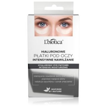 L’biotica Eye Patches Hyaluronic masca pentru hidratare intensa zona ochilor