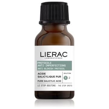 Lierac Anti-Blemish Protocol The Peeling exfoliant facial cu acid salicilic