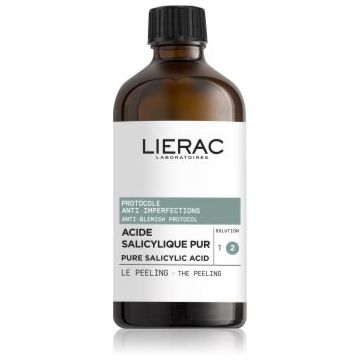 Lierac Anti-Blemish Protocol The Peeling exfoliant facial cu acid salicilic