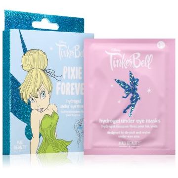 Mad Beauty Disney Tinkre Bell Hydrogel Under Eye Patches pernute de gel zona ochilor
