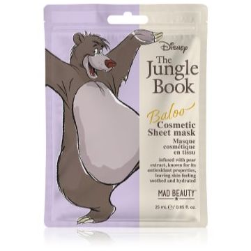 Mad Beauty The Jungle Book Sheet Mask - Baloo masca pentru celule