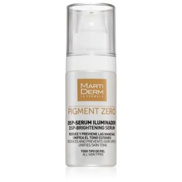 MartiDerm Pigment Zero DSP-Brightening Serum ser iluminator pentru corectia petelor de pigment