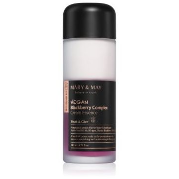 MARY & MAY Blackberry Complex Cream Essence esență hidratantă concentrată pentru piele sensibilă