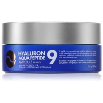 Medi - Peel Hyaluron Aqua Peptide 9 masca hidrogel pentru ochi cu peptide