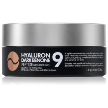 Medi - Peel Hyaluron Dark Benone Peptide 9 Ampoule pernuțe din hidrogel impotriva pungilor de sub ochi