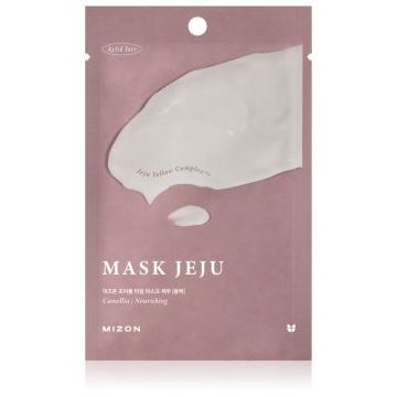 Mizon Joyful Time Jeju Camellia mască textilă nutritivă cu efect antioxidant