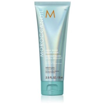 Moroccanoil High Shine Gloss Mask Mască nutritivă pentru păr neted și lucios cu ulei de argan