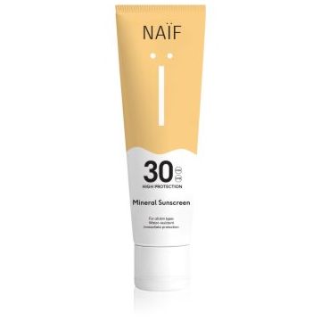Naif Sun Mineral Sunscreen SPF 30 crema pentru protectie solara SPF 30
