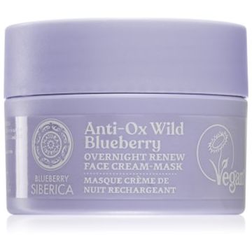 Natura Siberica Anti-Ox Wild Blueberry cremă-mască de noapte regeneratoare