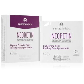 Neoretin Discrom control Lightening Peel exfoliere enzimatica cu acid glicolic