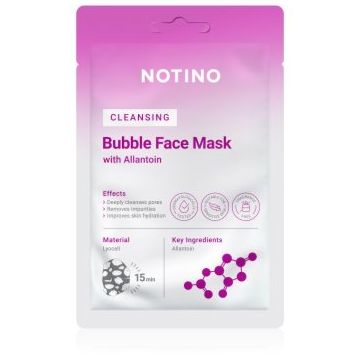 Notino Cleansing Bubble Face Mask with Allantoin masca faciale