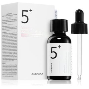 Numbuzin No. 5 Glutathione Vitamin Concentrated Serum ser concentrat pentru ten pentru piele cu hiperpigmentare