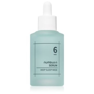 Numbuzin No. 6 Deep Sleep Mask Serum ser de noapte pentru o hidratare intensa