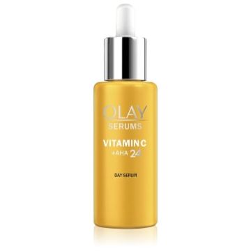Olay Vitamin C Day Serum ser hidratant pentru stralucire impotriva petelor intunecate