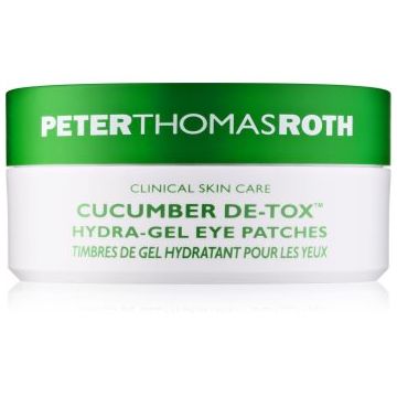 Peter Thomas Roth Cucumber De-Tox Hydra-Gel Eye Patches Masca gel hidratanta pentru ochi