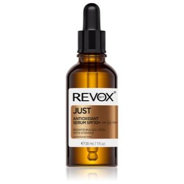 Revox B77 JUST Antioxidant Serum SPF 30+ ser facial cu efect iluminator SPF 30