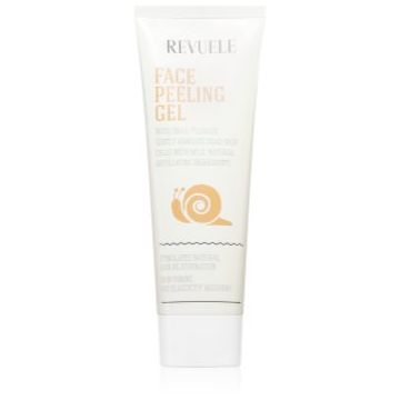 Revuele Face Peeling Gel Snail Filtrate exfoliere enzimatica blanda pentru o piele mai luminoasa