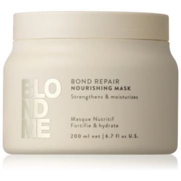 Schwarzkopf Professional Blondme Bond Repair Nourishing Mask Masca intens hrănitoare