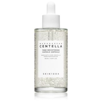SKIN1004 Madagascar Centella Tone Brightening Capsule Ampoule ser hidratant pentru strălucirea și netezirea pielii