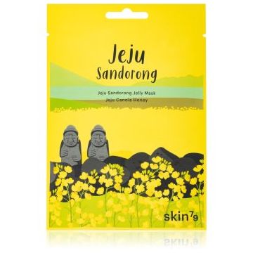 Skin79 Jeju Sandorong Jeju Canola Honey mască textilă de îngrijire pentru definirea pielii