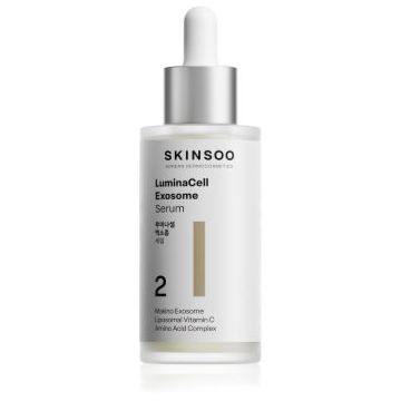 SKINSOO LuminaCell Exosome Serum ser facial cu efect iluminator
