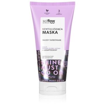so!flow Coloured Hair Revitalizing Mask Masca revitalizanta intensivă pentru păr vopsit