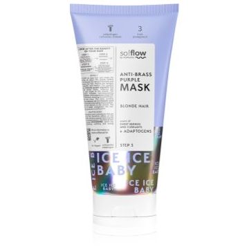 so!flow Cooling Mask Blonde Hair Masca de par neutralizeaza tonurile de galben