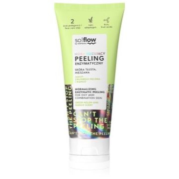 so!flow Normalizing Face Peeling peeling de curățare profundă pentru ten gras