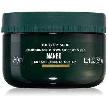 The Body Shop Mango Body Scrub peeling pentru corp cu efect revigorant cu ulei de mango