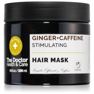 The Doctor Ginger + Caffeine Stimulating masca de par energizant