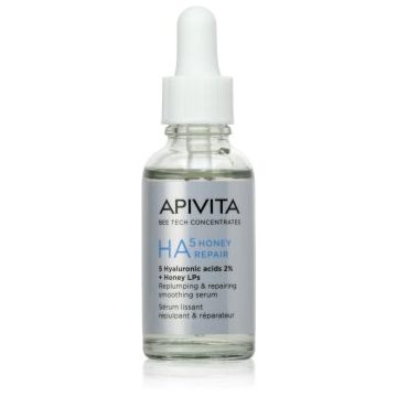 Apivita Bee Tech Concentrates HA5 Honey Repair Serum ser revitalizant cu acid hialuronic