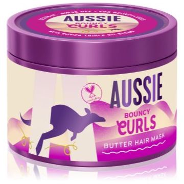 Aussie Bouncy Curls masca hidratanta pentru păr creț