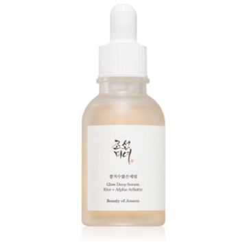 Beauty of Joseon Glow Deep Serum Rice + Arbutin ser cu efect iluminator pentru uniformizarea nuantei tenului