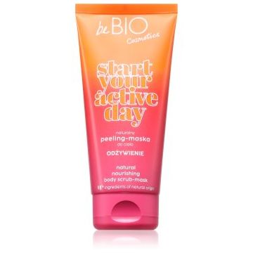 beBIO Start Your Active Day exfoliant pentru îngrijirea corpului