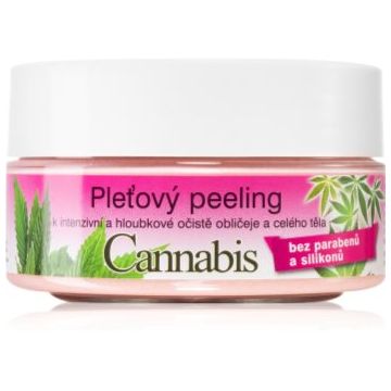 Bione Cosmetics Cannabis exfoliant facial pentru fata si corp