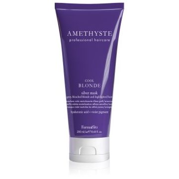 FarmaVita Amethyste Cool Blonde masca hidratanta pentru nuante inchise de blond
